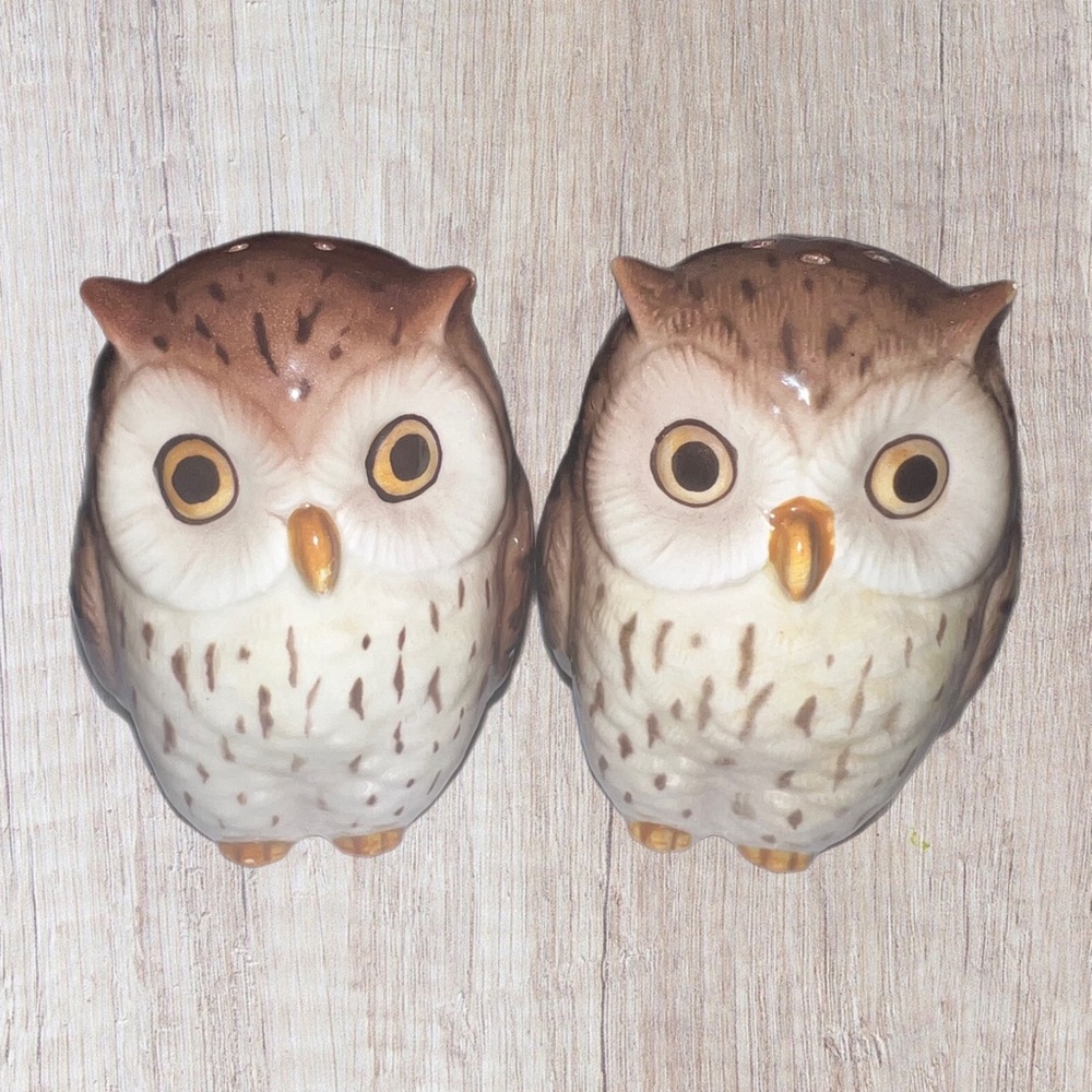 Otagiri Vintage MCM Owl Salt & Pepper Shakers